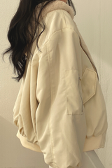Padded Winter Bomber Jacket - Bernadette - 7