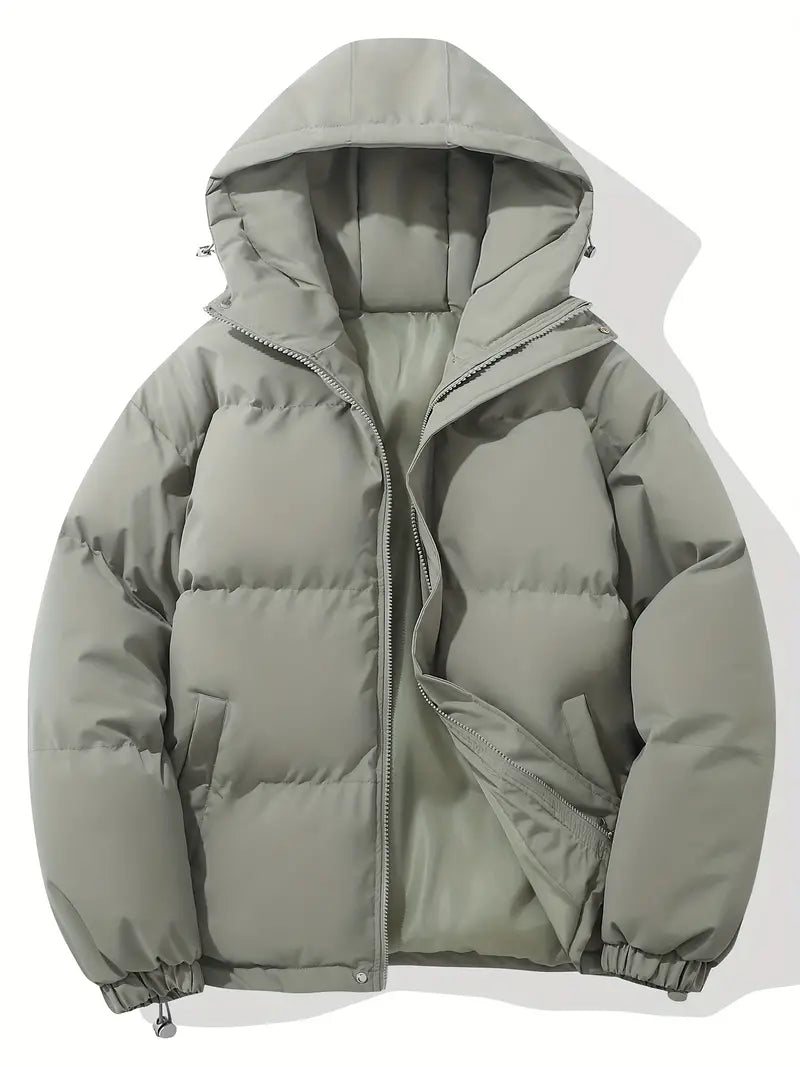 Padded Winter Jacket with Hood - Irving