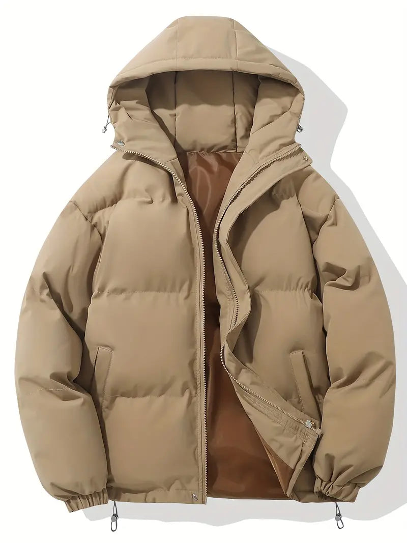 Padded Winter Jacket with Hood - Irving