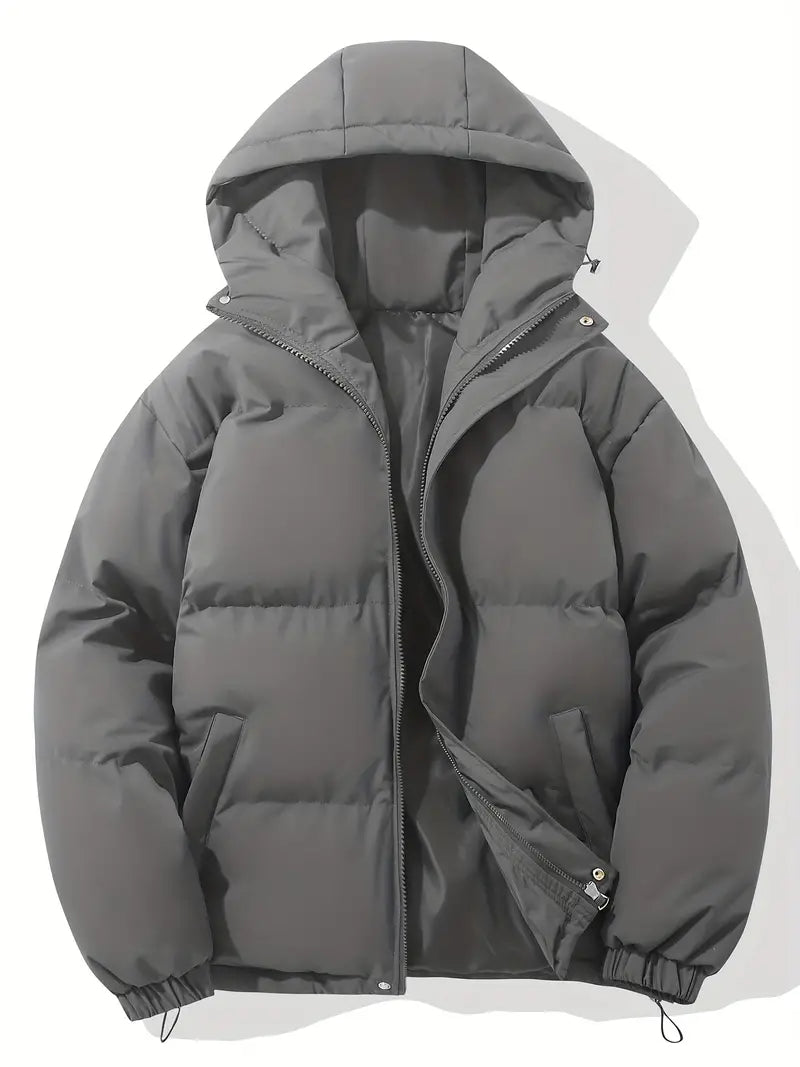 Padded Winter Jacket with Hood - Irving