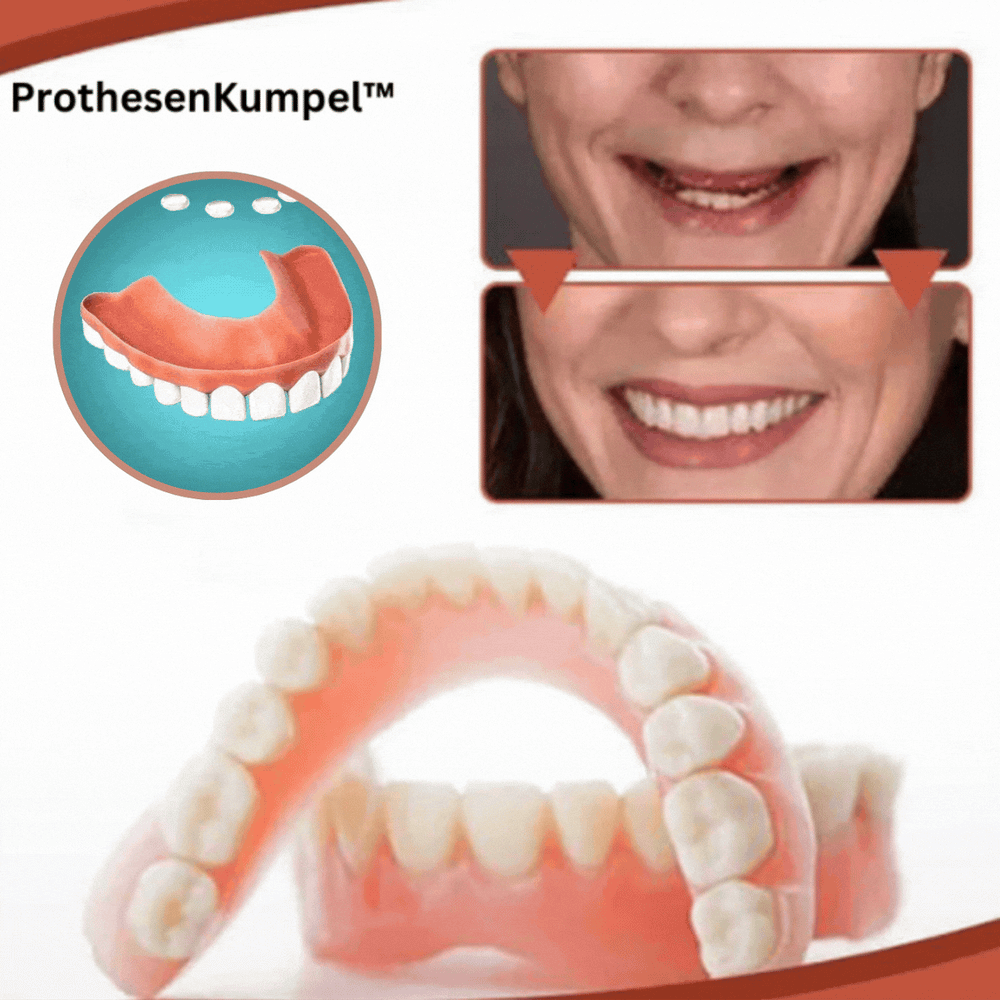 Biocompatible Silicone Prosthesis Set for Pain-Free Fit and Natural Smile