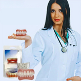 Biocompatible Silicone Prosthesis Set for Pain-Free Fit and Natural Smile