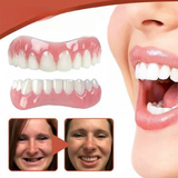 Biocompatible Silicone Prosthesis Set for Pain-Free Fit and Natural Smile
