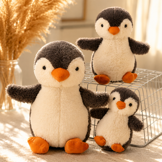 Penguin Plush Toy – Soft, Stuffed Animal & Sleep Companion