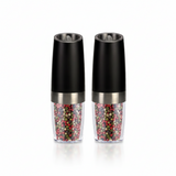 Salt Pepper Grinder Electric Gravity Adjustable Set