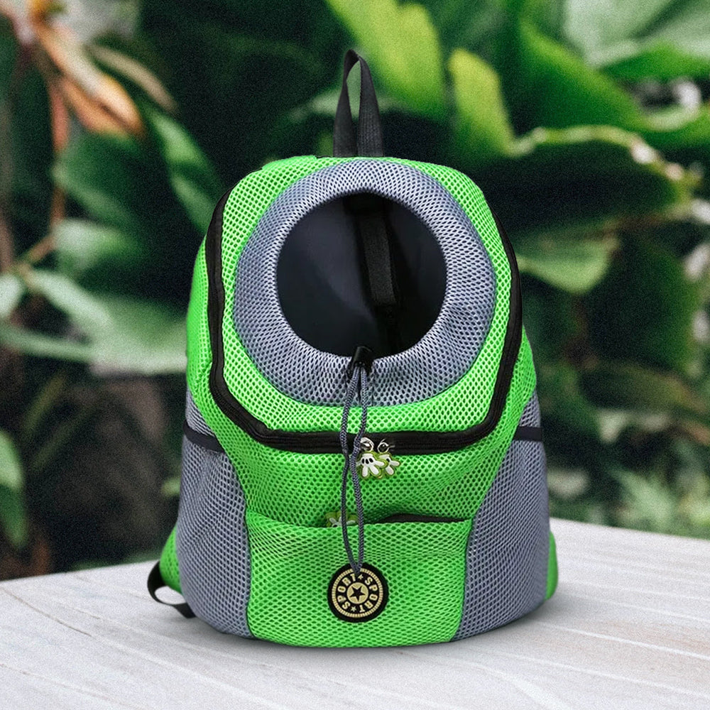 Dog Carrier Backpack – Front-Carry, Breathable Mesh, Up to 10 kg & 5 Colors
