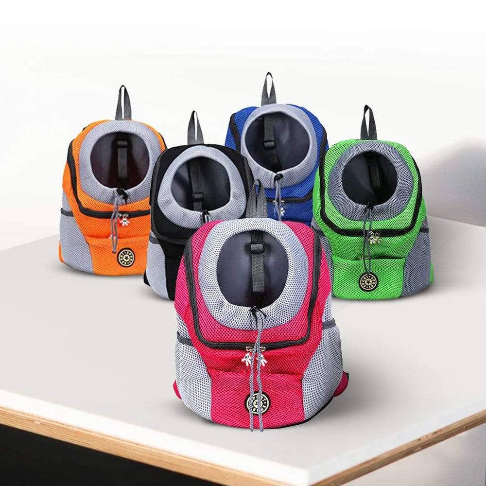 Dog Carrier Backpack – Front-Carry, Breathable Mesh, Up to 10 kg & 5 Colors