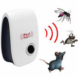 Ultrasonic Pest Repeller – 10–75 m² Coverage, Plug-In & Chemical-Free