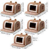 Pet Bed Plush Washable Soft Cushion Sleeping Mat