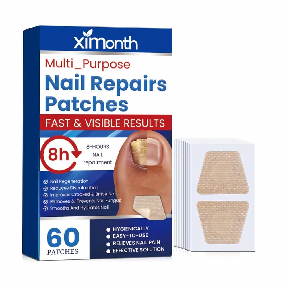 Regenerating Nail Repair Patches – Overnight Care, Plant-Based & 60-Pack