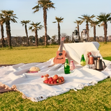 Picnic Blanket – 180×180cm Waterproof Polyester, Foldable & Machine Washable