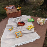 Picnic Blanket – 180×180cm Waterproof Polyester, Foldable & Machine Washable