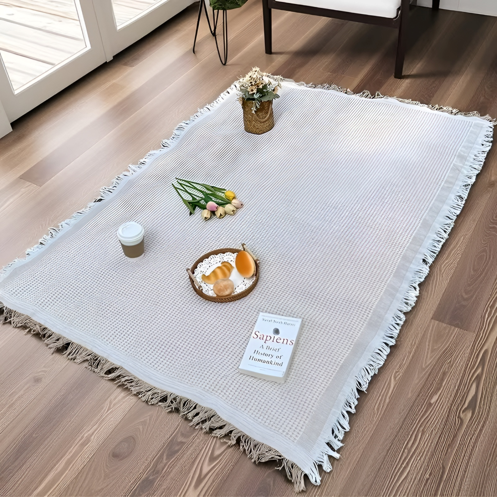 Picnic Blanket – 180×180cm Waterproof Polyester, Foldable & Machine Washable