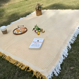Picnic Blanket – 180×180cm Waterproof Polyester, Foldable & Machine Washable
