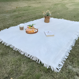 Picnic Blanket – 180×180cm Waterproof Polyester, Foldable & Machine Washable