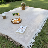 Picnic Blanket – 180×180cm Waterproof Polyester, Foldable & Machine Washable
