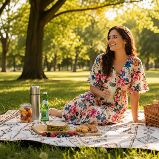 Picnic Blanket – Foldable Design, Portable Size & Outdoor Camping Use