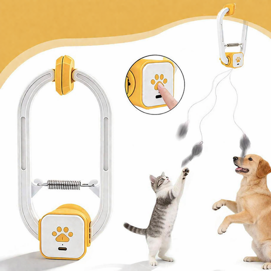 Interactive Cat Toy – Electronic Mouse Teaser & USB Rechargeable Design