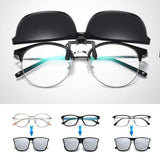 Polarized Sunglasses UV Protection Clip-On Foldable Trim