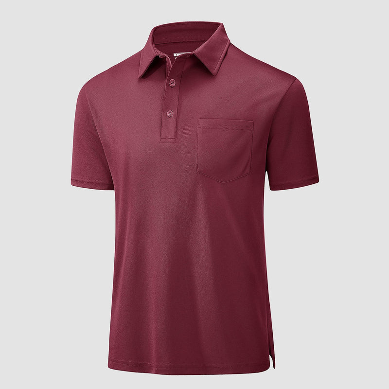 Polo Shirts for Men Short Sleeve  Golf Shirts Quick Dry with Pocket