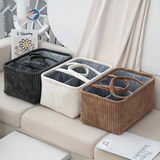 Optimized Product Title: **Vielseitiger Polyester Aufbewahrungskorb mit Fächern – Ideal für Ordnung und Organisation** 

This title includes keywords that enhance searchability while clearly describing the product's features and benefits.