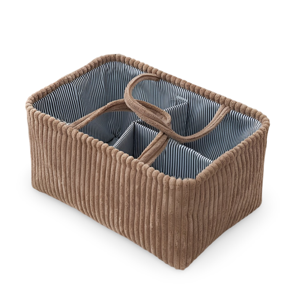 Optimized Product Title: **Vielseitiger Polyester Aufbewahrungskorb mit Fächern – Ideal für Ordnung und Organisation** 

This title includes keywords that enhance searchability while clearly describing the product's features and benefits.