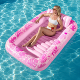 Inflatable Pool Float – Outdoor Lounge Mattress & Camping Bed