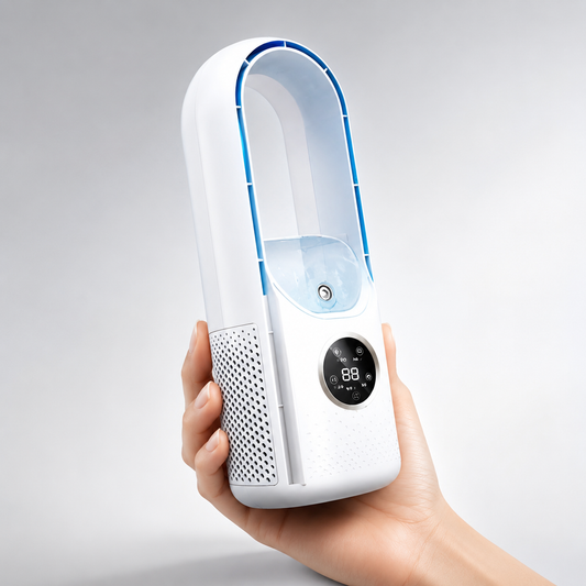 Portable Air Conditioner – Bladeless, Quiet & Cooling Design