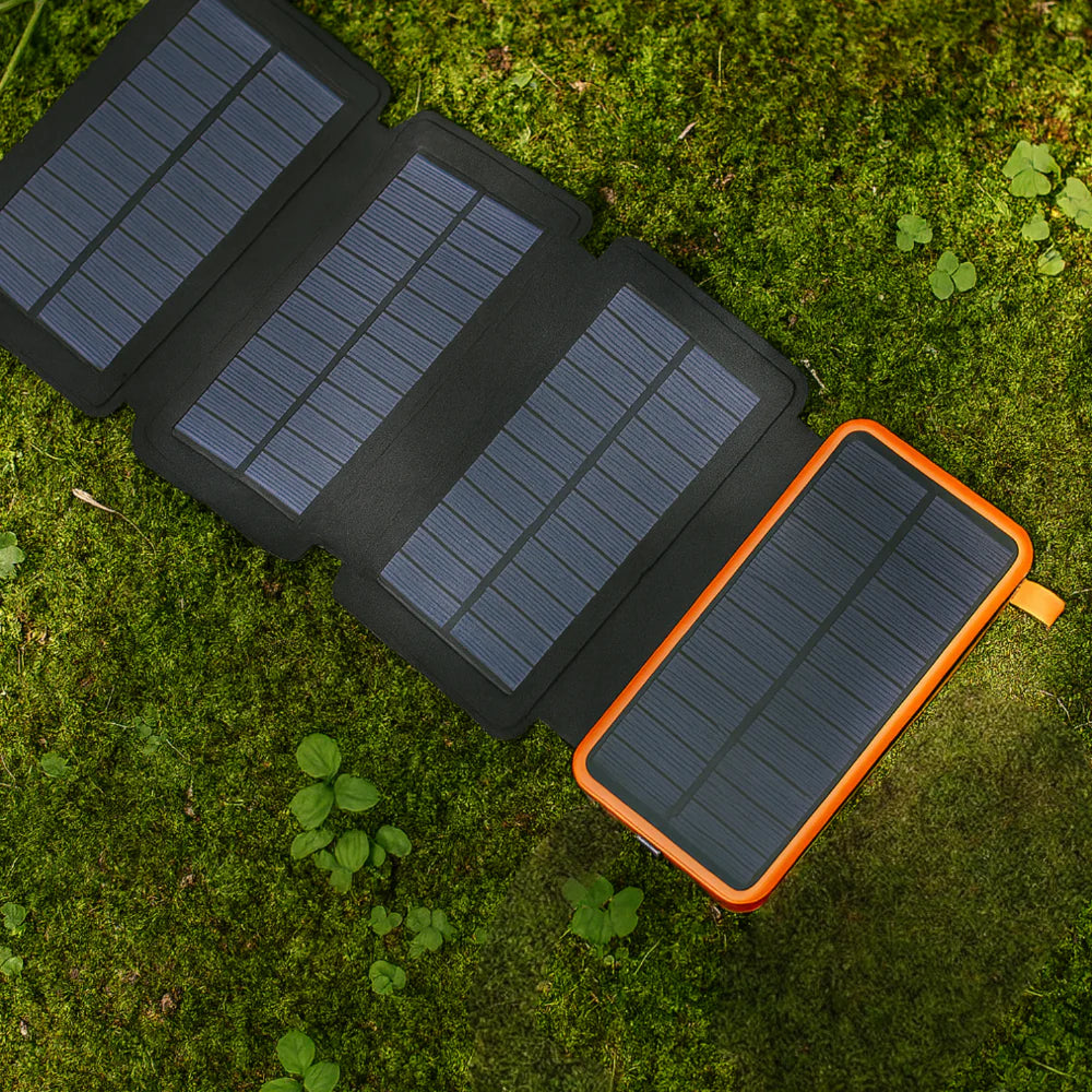 Portable Solar Charger Power Bank Foldable Panel