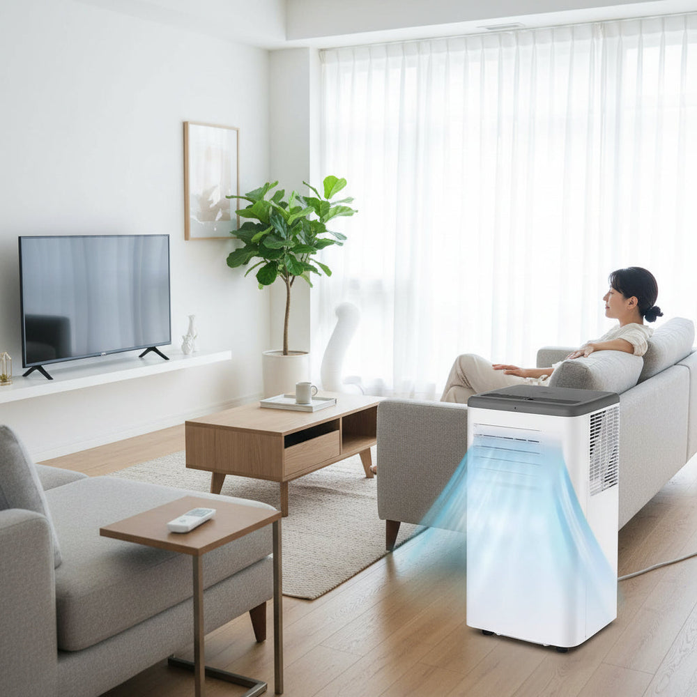 Portable Air Conditioner – Evaporative Cooling, Compact Design & Indoor Use