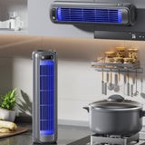 Portable Fan Tower Cooling Compact Desk Adjustable Desktop