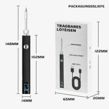 USB Digital Soldering Iron with LCD Display - Adjustable Temperature & Fast Heating