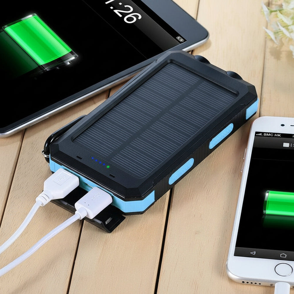 Solar Charger 20000mAh Waterproof Power Bank