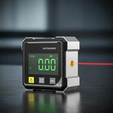 Digitaler Neigungsmesser mit Laser – Präzise Ausrichtung ohne Nachmessen für Bau und Heimwerker