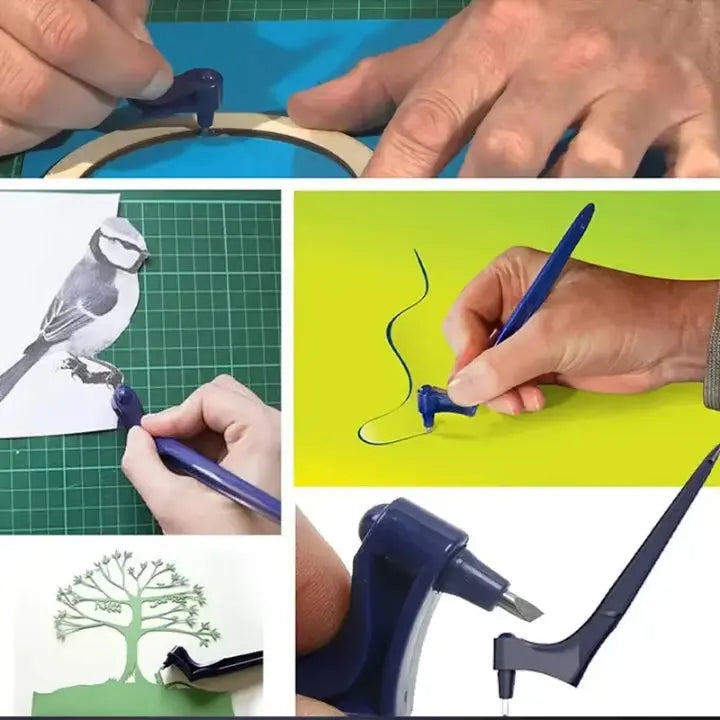 Optimized Product Title: "2-teiliges Präzisions-Schneidwerkzeug-Set mit Wechselklingen – Hochwertige Klingen für präzise Schnitte" 

This title includes relevant keywords while maintaining clarity and appeal for potential buyers.