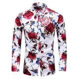 Finn floral pattern shirt