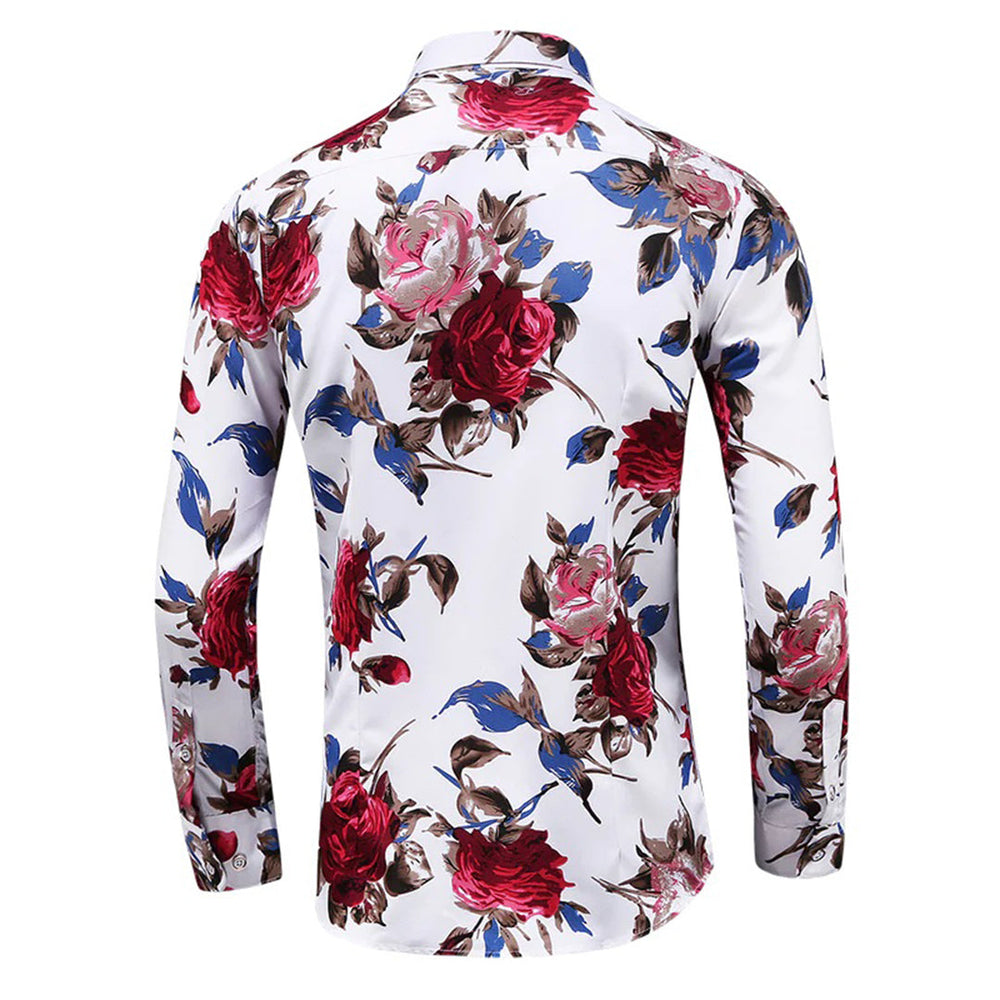 Finn floral pattern shirt