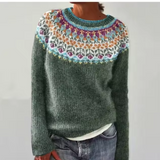 Silvana™ Cozy Retro Sweater - Vintage-Inspired Knitwear for Ultimate Comfort