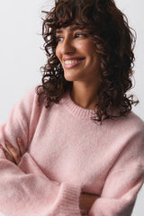 Women's Balloon-Sleeve Sweater – Relaxed Fit