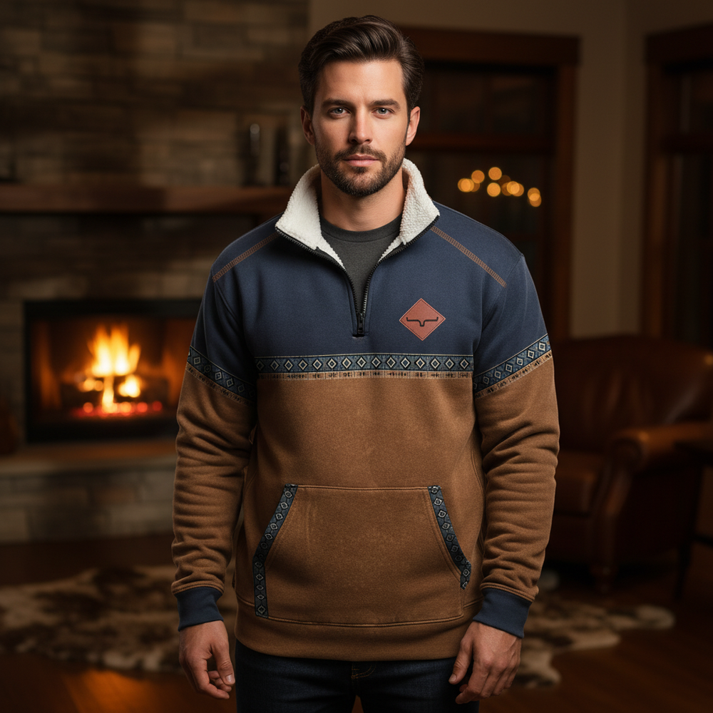 Sweater with Zip - Warm Sweater