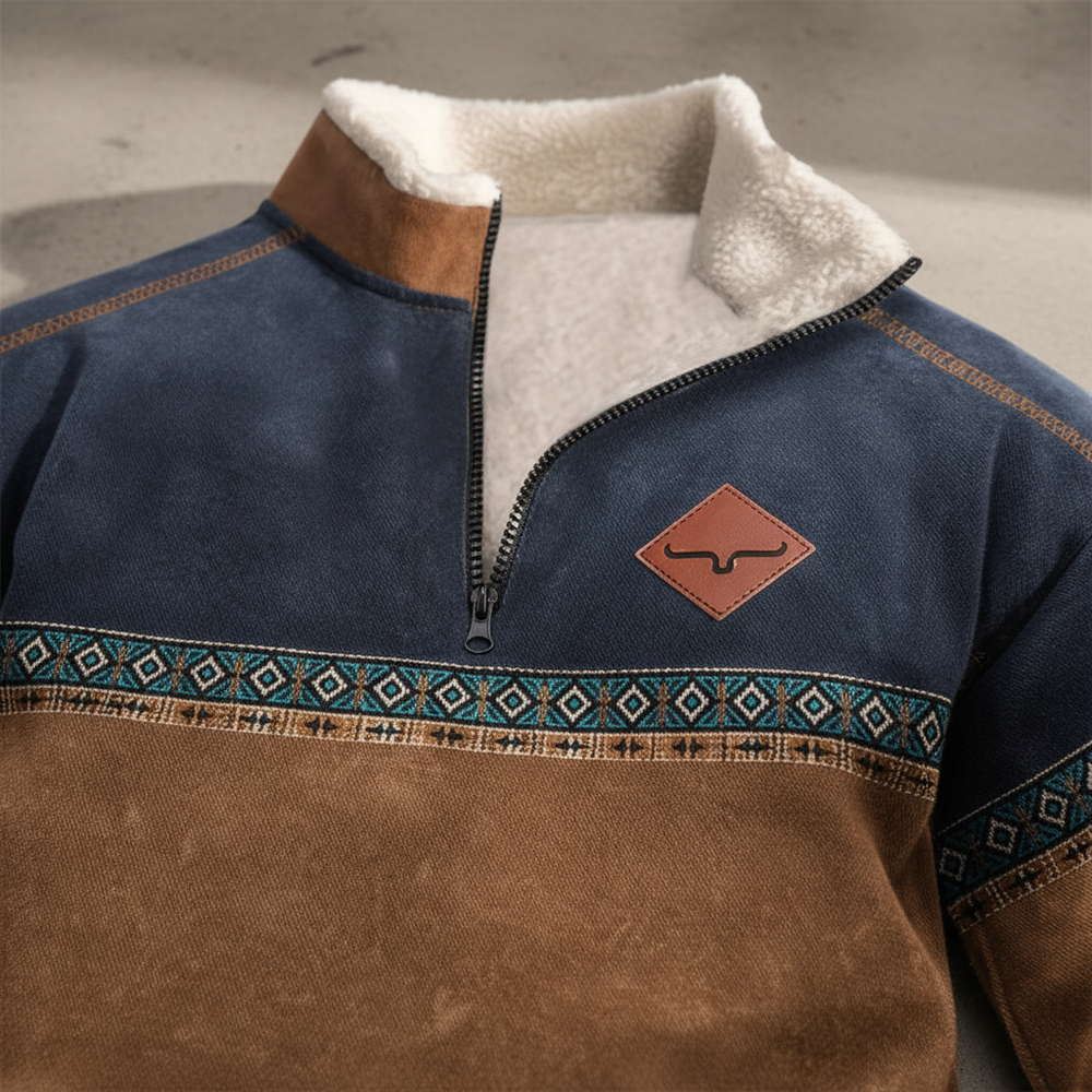 Sweater with Zip - Warm Sweater