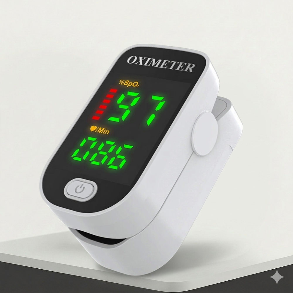 Pulse Oximeter – Finger Monitor, Non-Invasive & Fast Oxygen Readings