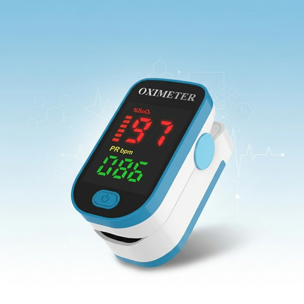 Pulse Oximeter – Finger Monitor, Non-Invasive & Fast Oxygen Readings
