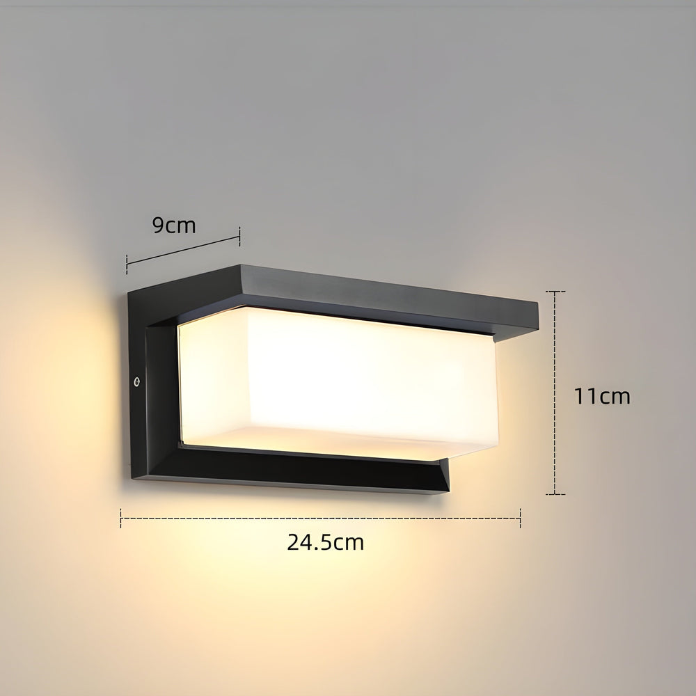 LED Outdoor Wall Light – IP65 Waterproof, Motion Sensor & Aluminum Body
