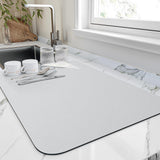 Quick-Dry Dish Drying Mat – Super Absorbent, Compact Kitchen Solution