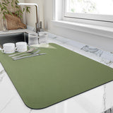 Quick-Dry Dish Drying Mat – Super Absorbent, Compact Kitchen Solution