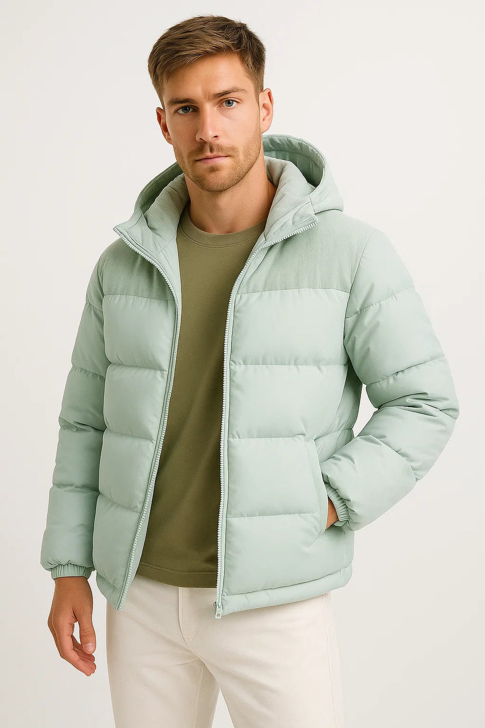 Alexander - Quilted Hooded Puffer Jacket