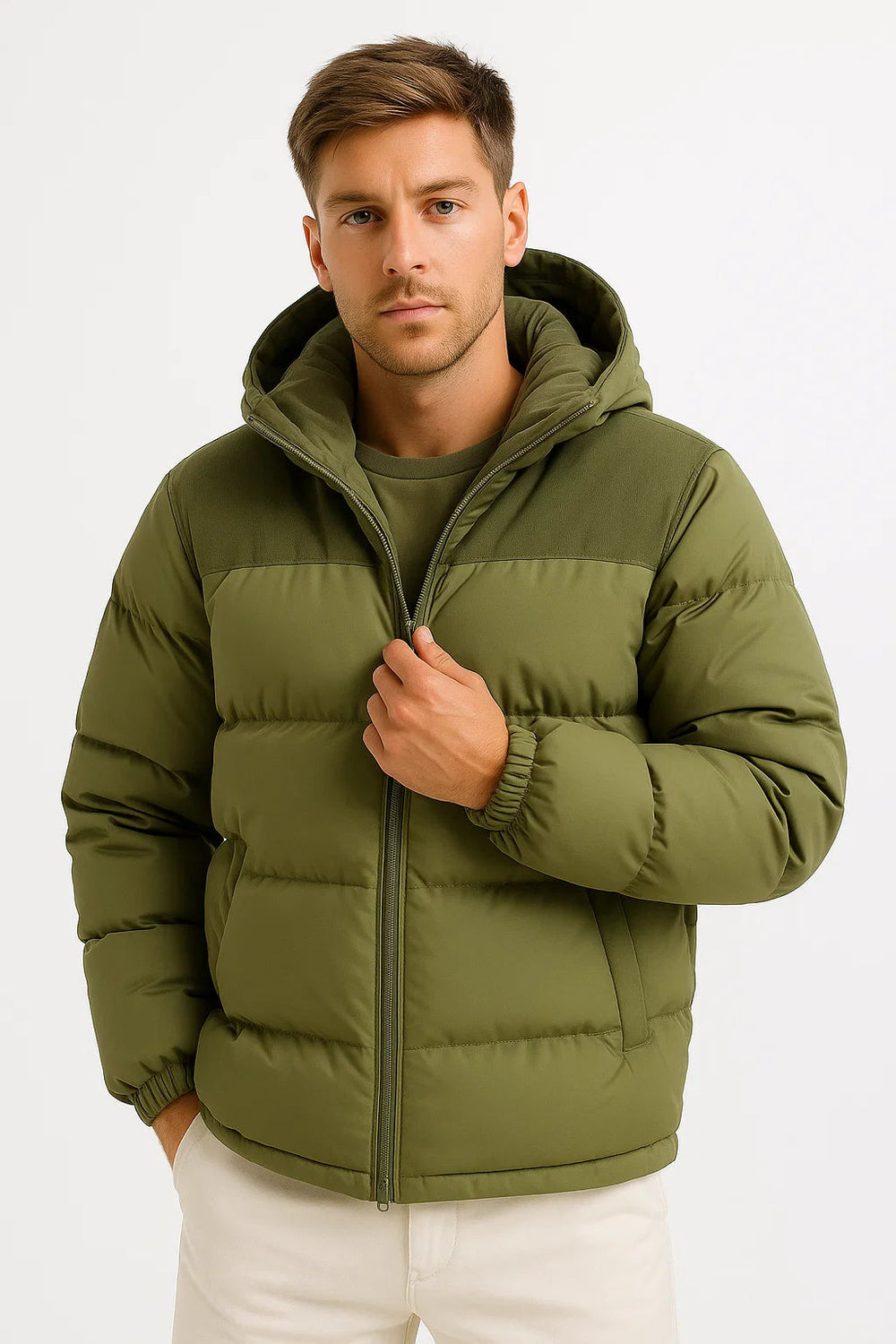 Alexander - Quilted Hooded Puffer Jacket