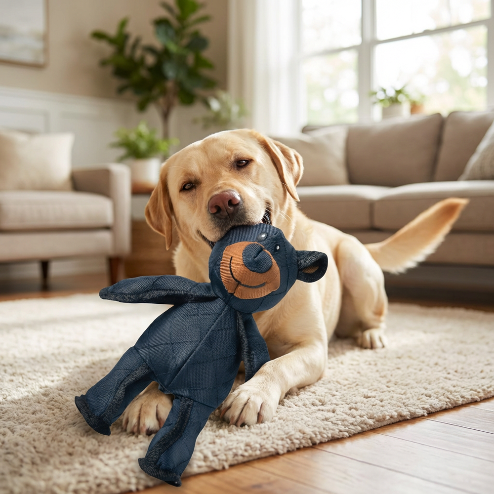 Dog Chew Toy – Interactive Bear Design, Indestructible Build & Heavy Chewer Approved