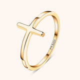 Amélie – Trendy Ring with Cross Detail